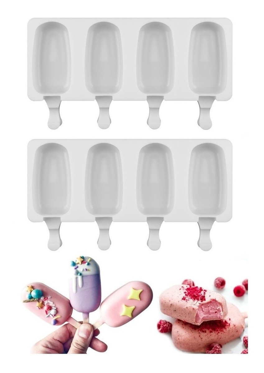 Genérico - Pack X2 Moldes De Helado Molde Para Helado Molde Helados