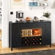 thumbnail image 1 of Buffet Consola rack arrimo Con Cava Black 1.4mt., 1 of 2