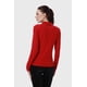 thumbnail image 3 of Polera Mujer Medio Cierre Estampado Rojo, 3 of 4