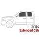 thumbnail image 5 of Estribos iBoard Black 15 cm 2007-2018 Chevy Silverado GMC Sierra Double Cab, 5 of 5