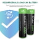 thumbnail image 5 of Batería solar AA recargable 1600mAh 1.2V Ni-MH para exteriores, 5 of 7