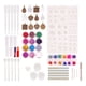 thumbnail image 5 of Kit de herramientas para joyería de resina de silicona, 107 piezas, accesorios de bricolaje para hacer joyas, decoración de flores con destellos, 5 of 5