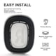 thumbnail image 4 of Almohadillas para AirPods Max Miruchertter de espuma viscoelástica, color plata, 4 of 7