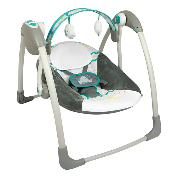 Silla Mecedora Para Bebés Con Asiento Reclinable Portátil