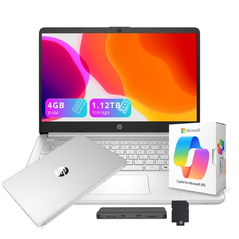 Laptop Hp Stream 14"" Hd Intel N150 4 Gb 1,12 Tb Windows 11