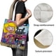 thumbnail image 3 of Sabrina: The Animated Series Bolso de tela con estampado de lienzo para mujer, bolsa de compras reutilizable y estética, con cremallera interior, regalo para mujer,40*40cm., 3 of 6