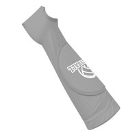 Magideal - Guantes Con Mangas Para Brazo De Voleibol, Soporte Para Muñeca De Baloncesto, Manguitos De Voleibol, Protectores Deportivos Para Ciclismo Y Adultos, 2 Gris