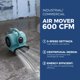 thumbnail image 2 of Ventilador deshumidificador ALORAIR GF600A 600 CFM 3 velocidades azul, 2 of 7