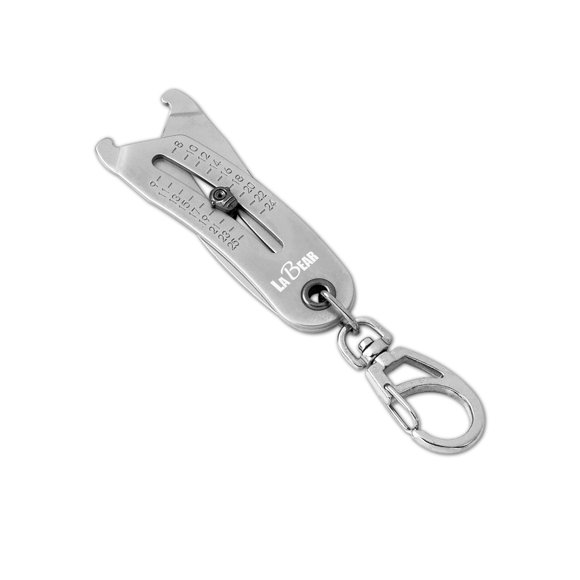 Medidor de tamaño de cabeza de tuerca y tornillo LABEAR SAE 5/16 ″ — 1 ″, métrico de 8 a 25 mm
