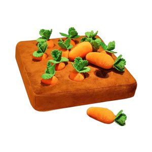 Ioensy - Juguete De Peluche De Zanahoria, Regalo Divertido, Cosecha De Rábano, Juguete Para Mascotas