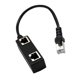 thumbnail image 1 of Adaptador Extensor De Divisor De Enchufe De Red Ethernet Lan De 1 A 2 Zócalos, 1 of 3