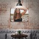 thumbnail image 4 of Abby Cartel Metálico, Decoración de Pared de Cartel Metálico Personalizado para Regalos de Fans, Amigos, Familia y Amantes 20*30CM, 4 of 6