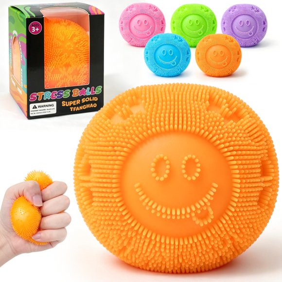 Pelota Antiestrés Tfanghao Soft Fidget Toy Naranja