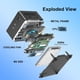 thumbnail image 4 of Mini PC ASUS 13 Pro i5-13420H 16 GB 256 GB SSD Windows 11 Pro, 4 of 9