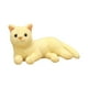thumbnail image 4 of Peluche De Gato De Juguete, Almohada Suave Y Adorable Para Dormitorio, Sala De Estar, Recuerdo De Fiesta, Color Beige Y Amarillo, 4 of 5