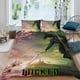 thumbnail image 2 of Película Wicked Conjunto de sábanas temático, trío de piezas, cómodo y amigable con la piel, diseño único, regalo de decoración para el hogar para familiares, amigos y fans, 90 cm * 190 cm, 2 of 6