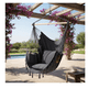 thumbnail image 1 of Silla Colgante Hamaca Columpio Camping Terraza Al Aire Libre gris oscuro, 1 of 2