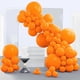 thumbnail image 1 of Balloon PartyWoo, naranja mandarina, 140 unidades, diferentes tamaños, 1 of 6