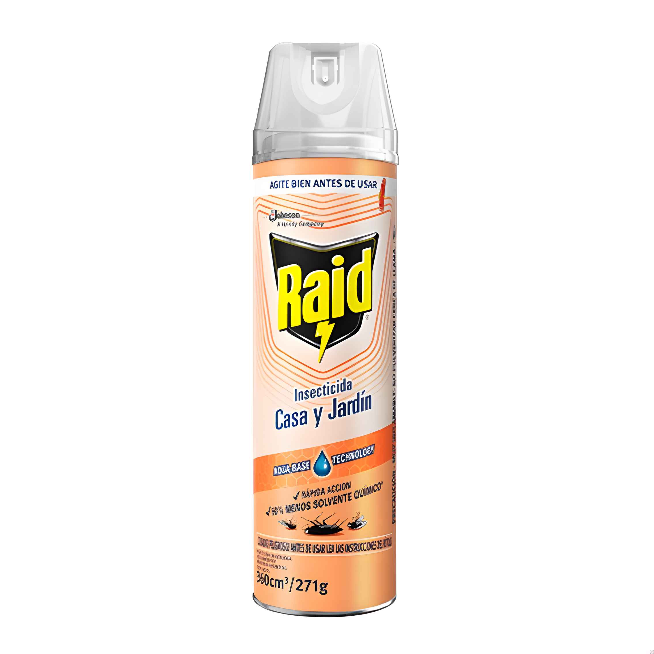 thumbnail image 1 of Insecticida Casa y Jardín Eficacia Segura (Base Acuosa) 360cc - Raid, 1 of 2