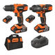 thumbnail image 1 of Combo Taladro Y Llave De Impacto Mas Baterias Cargador Bolso, 1 of 3