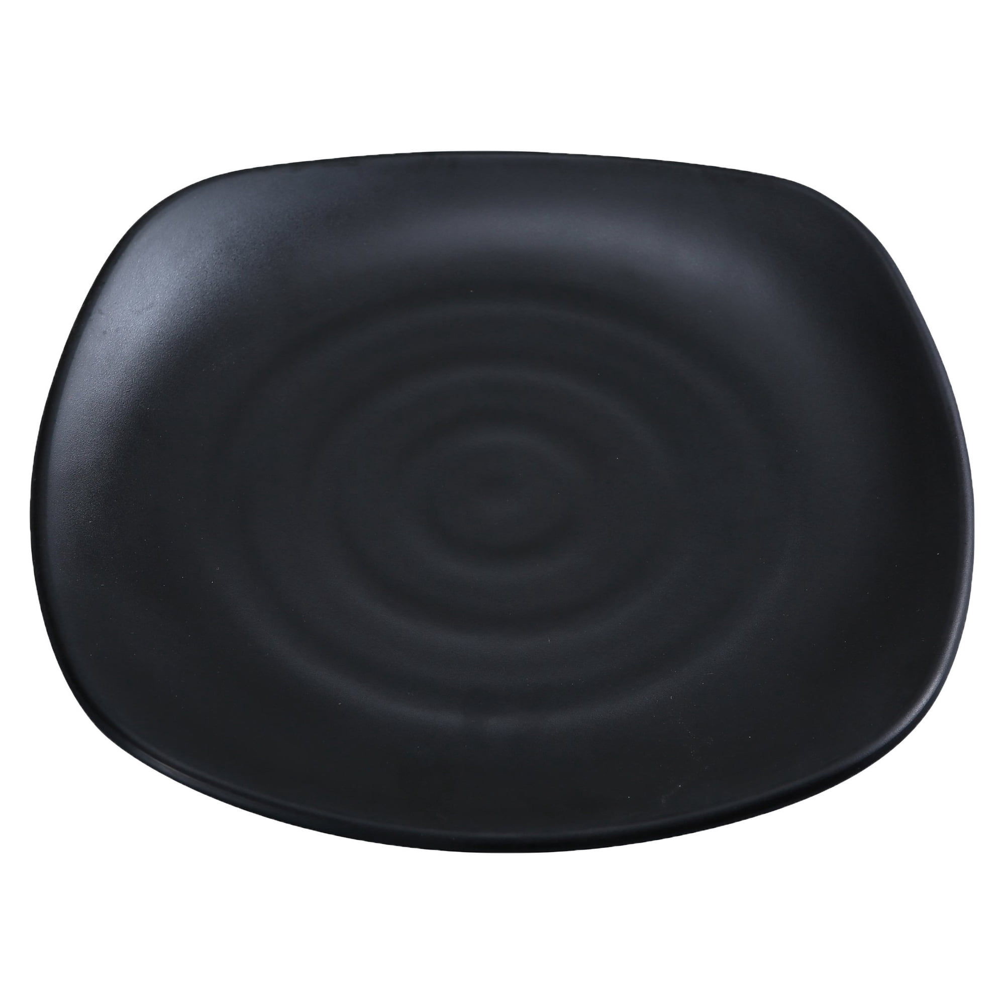 Plato Yanco Black Pearl-1 Cuadrado De Melamina De 9 X 9 Cm, 24 Unidades