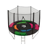 Cama Elástica 3.05 Mts 10Ft Glowup Malla Y Escalera Edición Exclusiva P