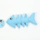 thumbnail image 2 of Peluche Para Mascotas De Forma De Pez Color celeste, 2 of 3
