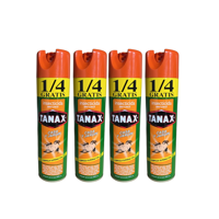 Tanax - Pack 4 Insecticida En Aerosol 220Cc Casa Y Jardin