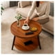thumbnail image 4 of Mesa de Centro con Doble Nivel Perfecta para Organizar y Decorar negro, 4 of 5