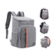 thumbnail image 2 of Mochila Térmica Alimentos Impermeable Lisa Gris 18 L, 2 of 3