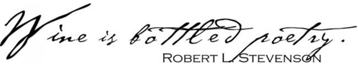 Rienda Libre Graphics - Decomural Wine Is Bottled Poetry Kitchen Ws-16016