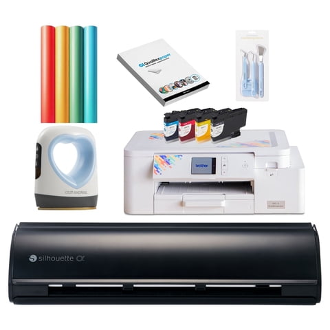 Kit Inicio Silhouette Cameo 5 Alpha Black + Impresora