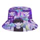 thumbnail image 1 of Juego Genial Omori Sombrero bucket para adultos, gorra de protección solar, sombrero de pescador plegable para viajes al aire libre, pesca y actividades de verano, 1 of 6