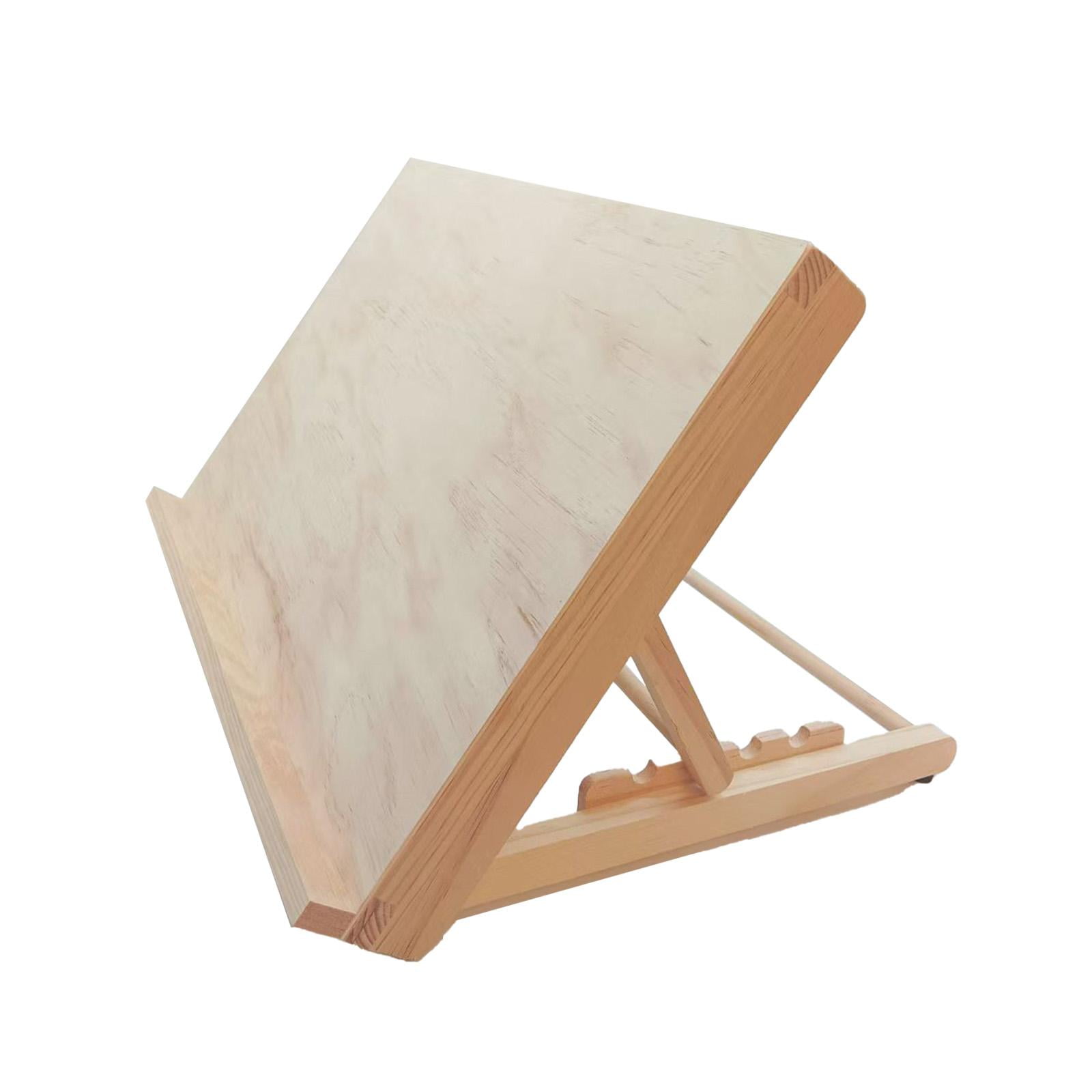 Bothyi - Caballete De Mesa Portátil De Madera Para Dibujar Y Pintar Libros De Cocina Para Principiantes.