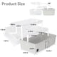 thumbnail image 3 of Caja de Almacenamiento Portátil de 3 Niveles WEWLINE con Asa, 3 of 6