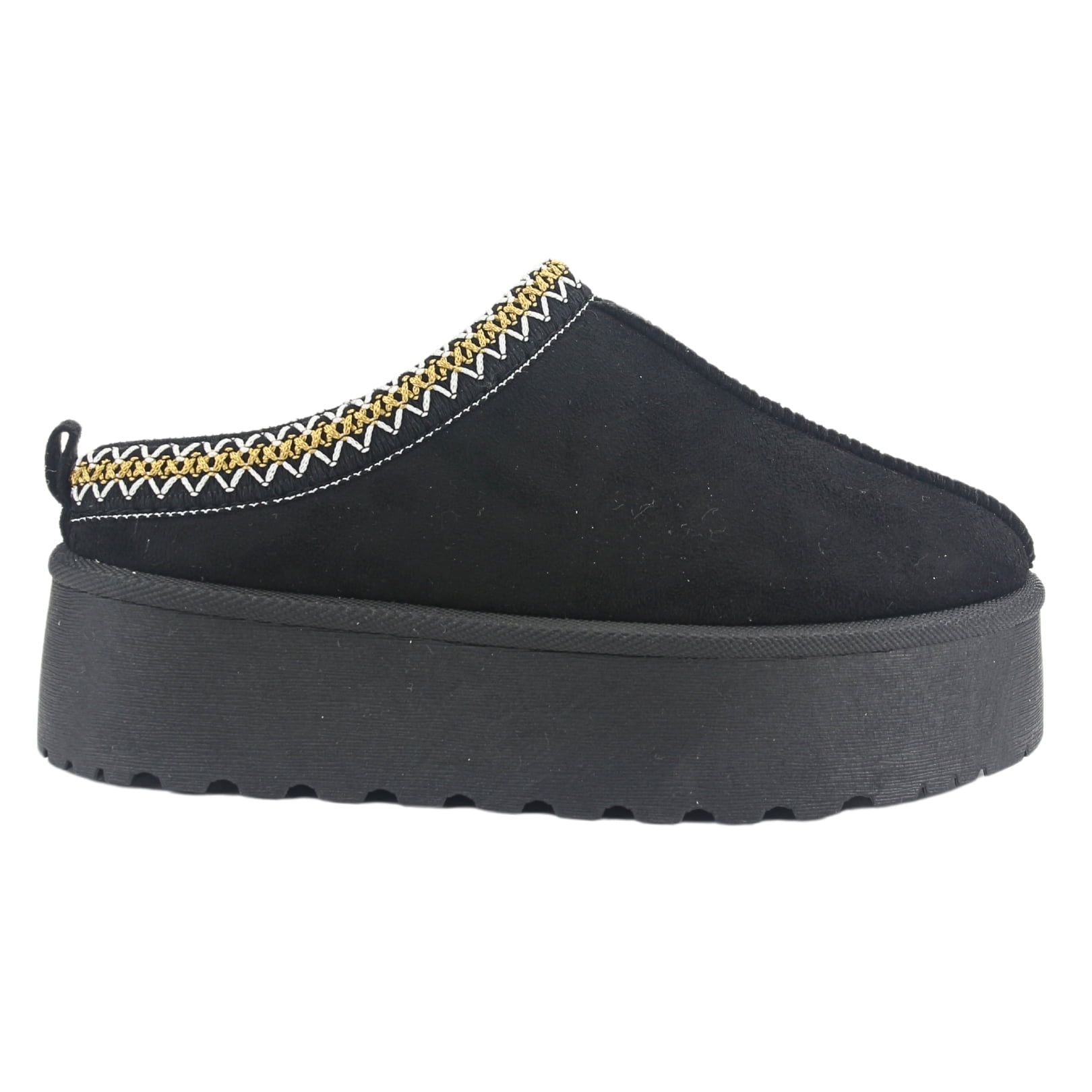 Pantufla Chalada Mujer Pinguih-3 Negro Comfort