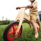 thumbnail image 3 of Bicicleta de equilibrio aprendizaje de madera rojo, 3 of 3