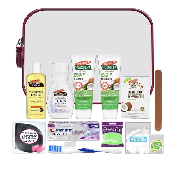 Kit de cuidado de la piel para viaje, Convenience Kits Int'l, lote de 15 piezas