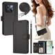 thumbnail image 2 of Funda Tipo Libro para OnePlus 10T 5G con Ranuras para Tarjetas, Negro, 2 of 6