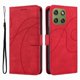 thumbnail image 1 of Funda tipo cartera con tapa para Motorola Edge 70 5G con tarjetero, soporte y cubierta magnética Rojo, 1 of 5