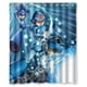 thumbnail image 1 of Cortina de ducha Megaman, juego de cortina de baño con ganchos, tamaño 60 x 72 pulgadas, 1 of 3