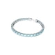 thumbnail image 2 of Pulsera de tenis Swarovski Matrix con cristal azul aguamarina claro, 2 of 4