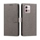 thumbnail image 2 of Cartera Funda para Motorola Moto G Stylus 2023 4G Carga Inalámbrica, Gris, 2 of 6
