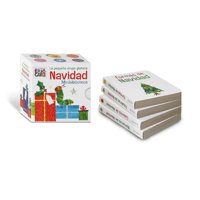 Kokinos - La Pequeña Oruga Glotona (Navidad Minibiblioteca) Blanco