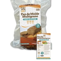 Pan De Molde Miltigrano Sin Glúten 400 G Tasty