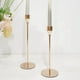 thumbnail image 3 of Set 3 Candelabros Porta Velas Dorado Decora Centro De Mesa dorado, 3 of 9
