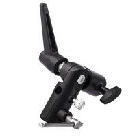 Magideal - Montaje De Cámara Universal 180 Degree H Luz Giratoria Softbox Dslr Luz De Estudio Con Soporte De Reflector De Base De Soporte