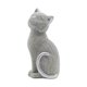 thumbnail image 5 of Estatua De Gato, Adorno De Mesa Coleccionable Creativo Para Estante De Chimenea De Oficina, Color Plateado, 5 of 5
