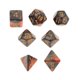 thumbnail image 1 of 7 Uds Dados Digitales Multicara D4 D6 D8 D10 D12 D20 Para Juegos De Mesa Juguetes Accesorios Café Negro, 1 of 5