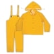 thumbnail image 1 of Monos de cuero personalizados para pintar baberos para hombre, color amarillo, 1 of 3